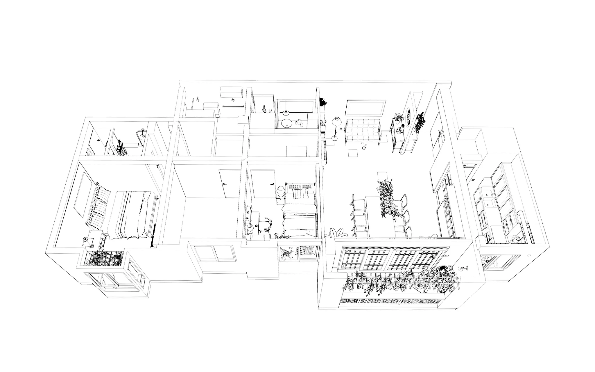 MY VIEN APARTMENT - Gallery image 1 of 12 by OLY Studio