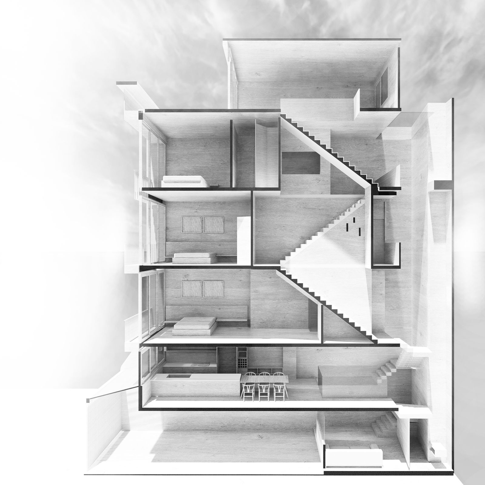 NARROW HOUSE - Gallery image 6 of 6 by OLY Studio
