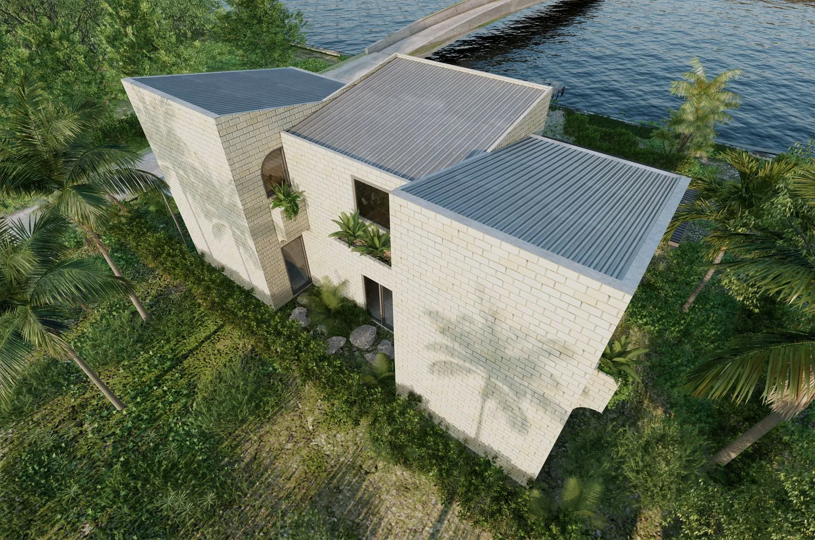 RIVERSIDE VILLA - Gallery image 4 of 9 by OLY Studio