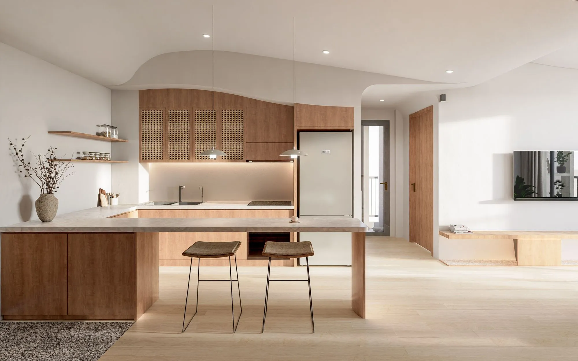 SAFIRA APARTMENT - Hero image by OLY Studio