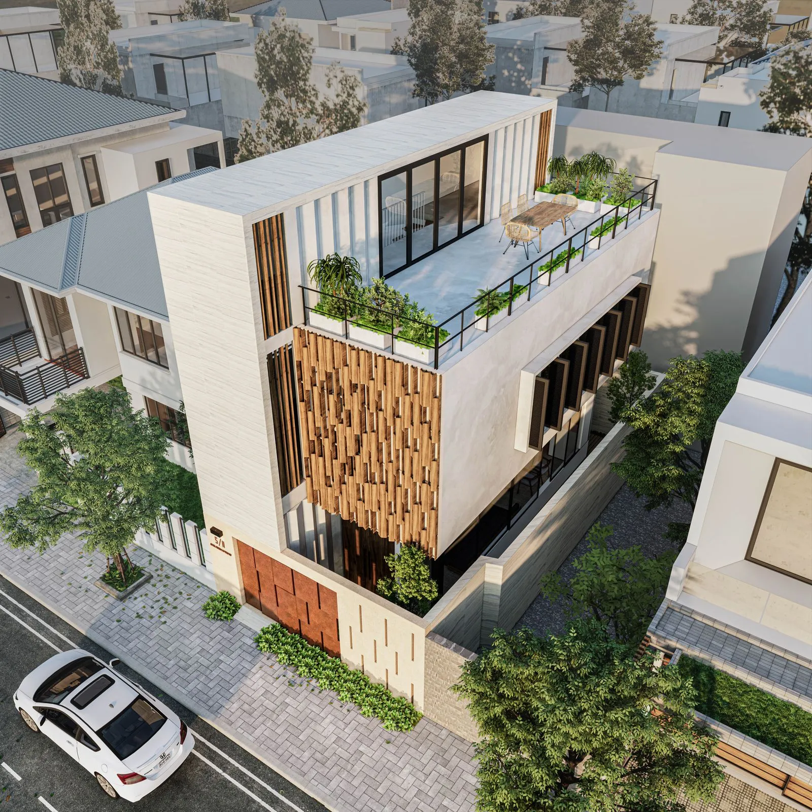 SUNSHADE HOUSE - Gallery image 2 of 12 by OLY Studio