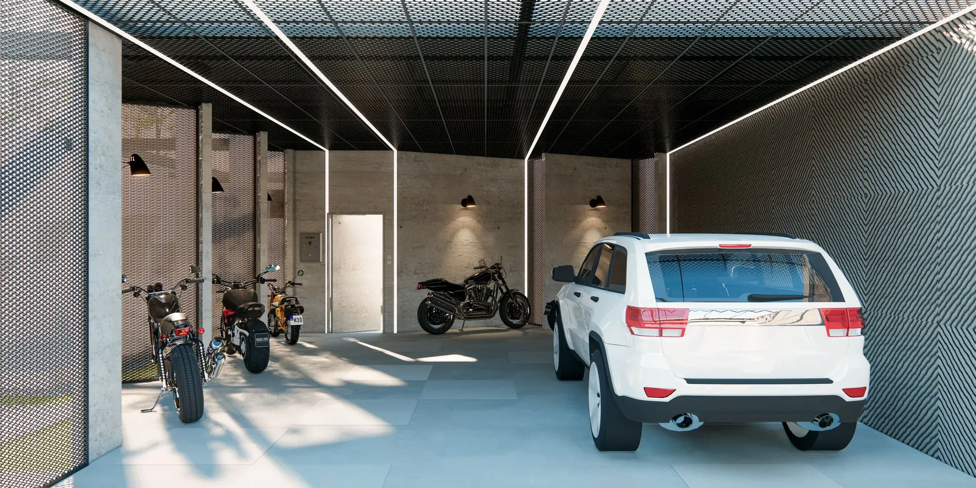 ZIGZAG GARAGE - Hero image by OLY Studio